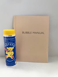 Image 1 of BUBBLE MANUAL - HOME KIT