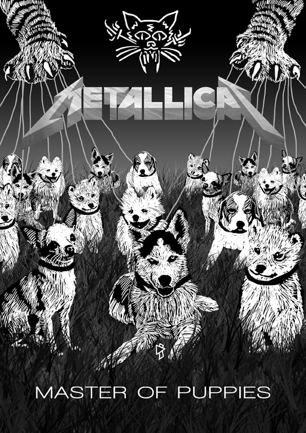 Image of Metallicat - Master of puppies (2019)