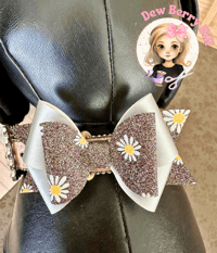 Daisy Dog Collar Bow