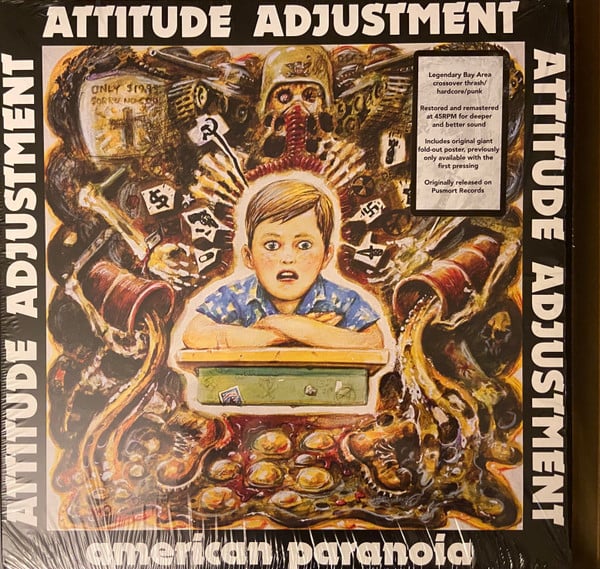 ATTITUDE ADJUSTMENT - "American Paranoia" LP