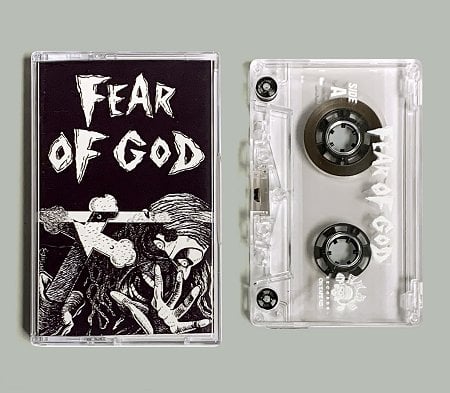 Image of FEAR OF GOD - “s/t 21 song EP”  cassette (official)