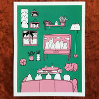 Image 1 of family room - print