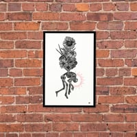 Image 1 of "CROWN THE EMPIRE: IMMORTALIZE FLOWERS" 13"x19" Fine Art Print