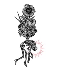 "CROWN THE EMPIRE: IMMORTALIZE FLOWERS" 8.5”x11” Fine Art Print