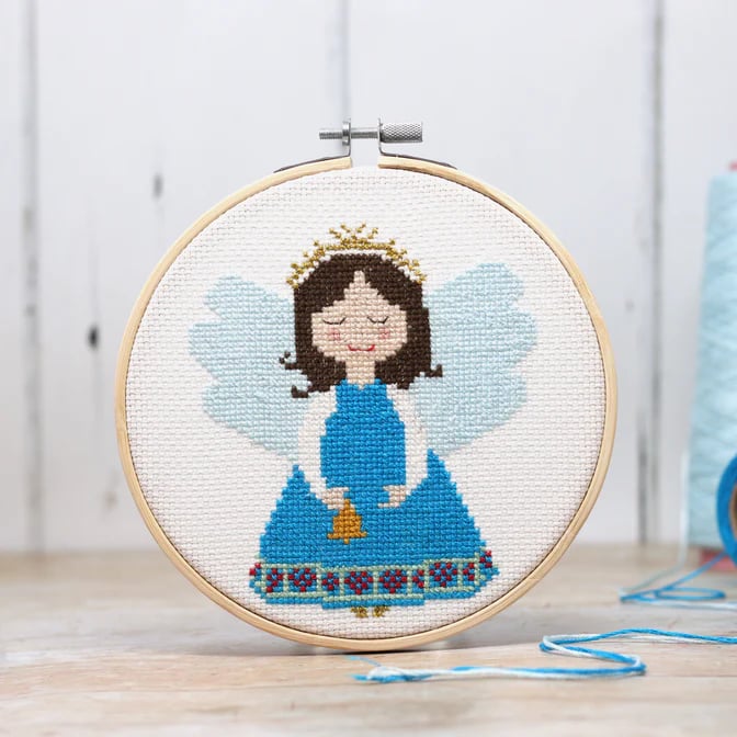 Image of Angel Cross Stitch Kit