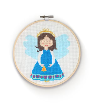 Image of Angel Cross Stitch Kit