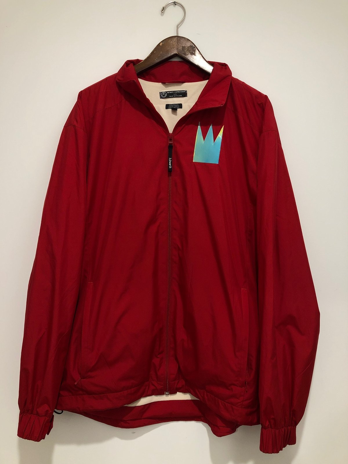 Image of Water Resistant Temple Windbreaker