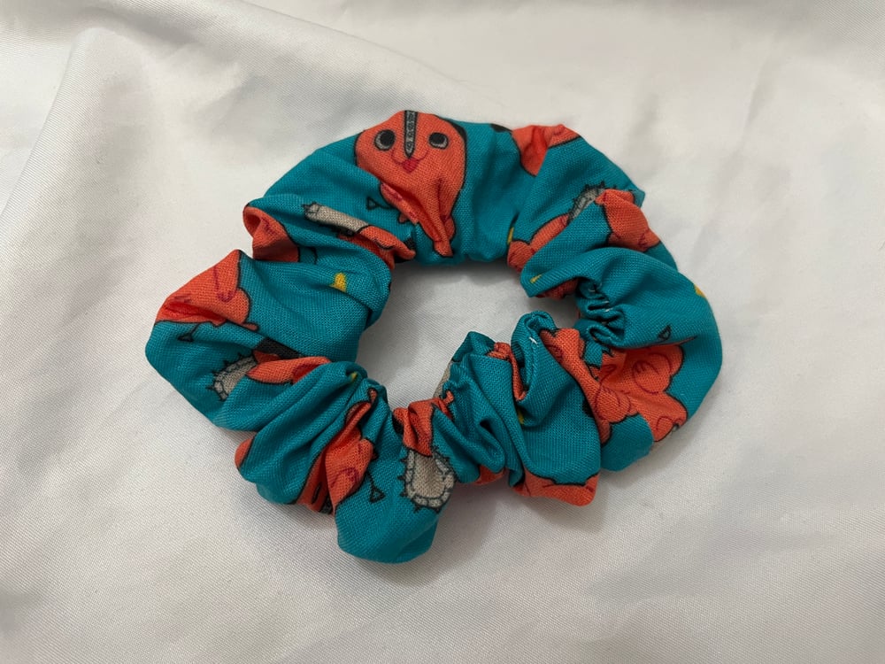 Image of SALE - Saw Puppy Scrunchie