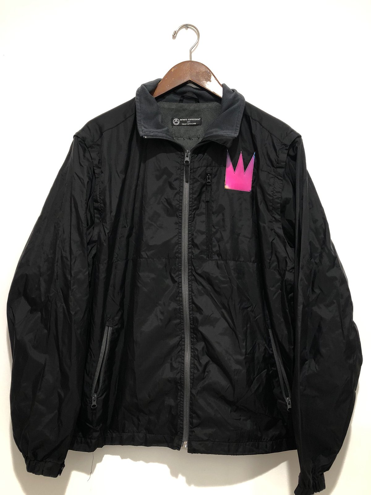 Image of Black Chrysanthemum Windbreaker