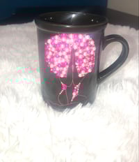 Image 1 of Pink Blinged Out Coffee Mug