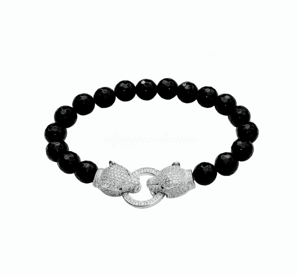 Image of ALL BLACK EVERYTHING BABY WILD SAFARI BRACELET