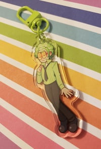 Image 1 of Dr. Edwin Glum - Double Sided Clear Acrylic Charm 