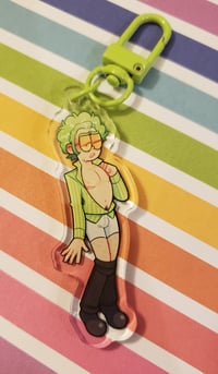 Image 2 of Dr. Edwin Glum - Double Sided Clear Acrylic Charm 