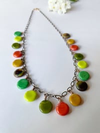 Image 4 of Coin Necklace - Multicolour