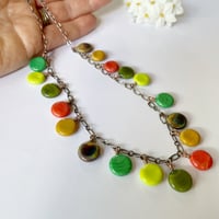 Image 5 of Coin Necklace - Multicolour