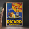 Ricard | Aperitif Anise | Starr | 1948 | Vintage Ads | Wall Art Print | Vintage Poster