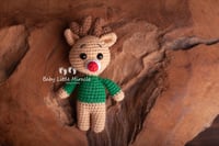 Knitted reindeer