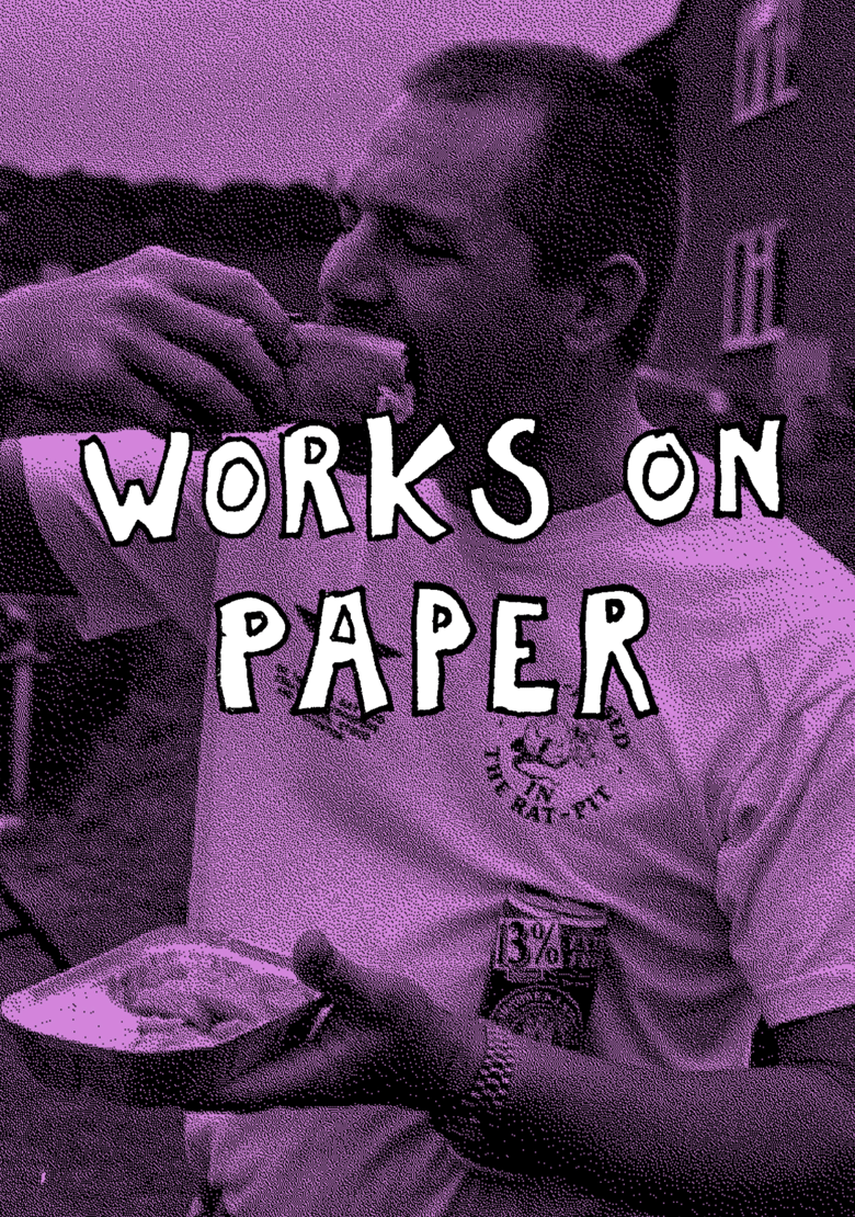 Image of WORKS ON PAPER ZINE 