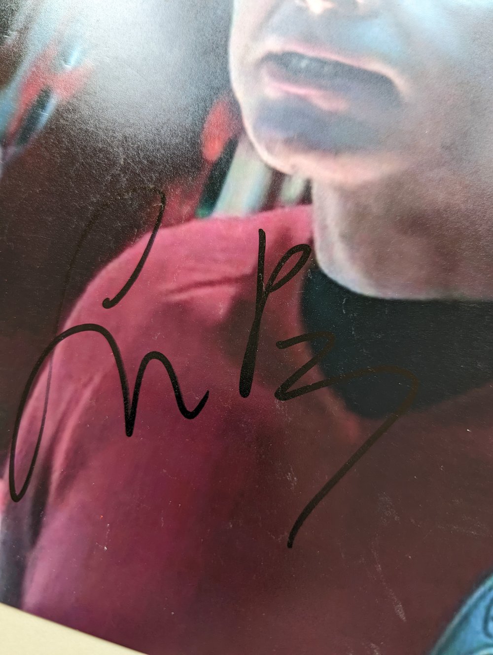 Simon Pegg Signed Star Trek Scotty 10x8