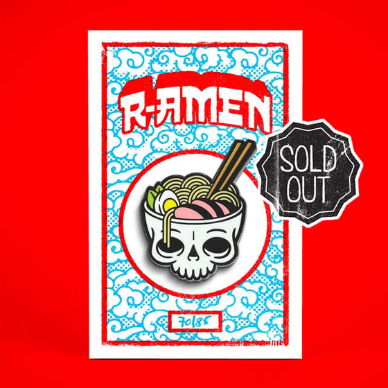 Image of R-Amen Enamel Pin Badge