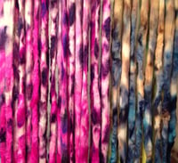 Image 2 of Grab Bags Fiber Mystery,   1 LB - total Handdyed Roving.