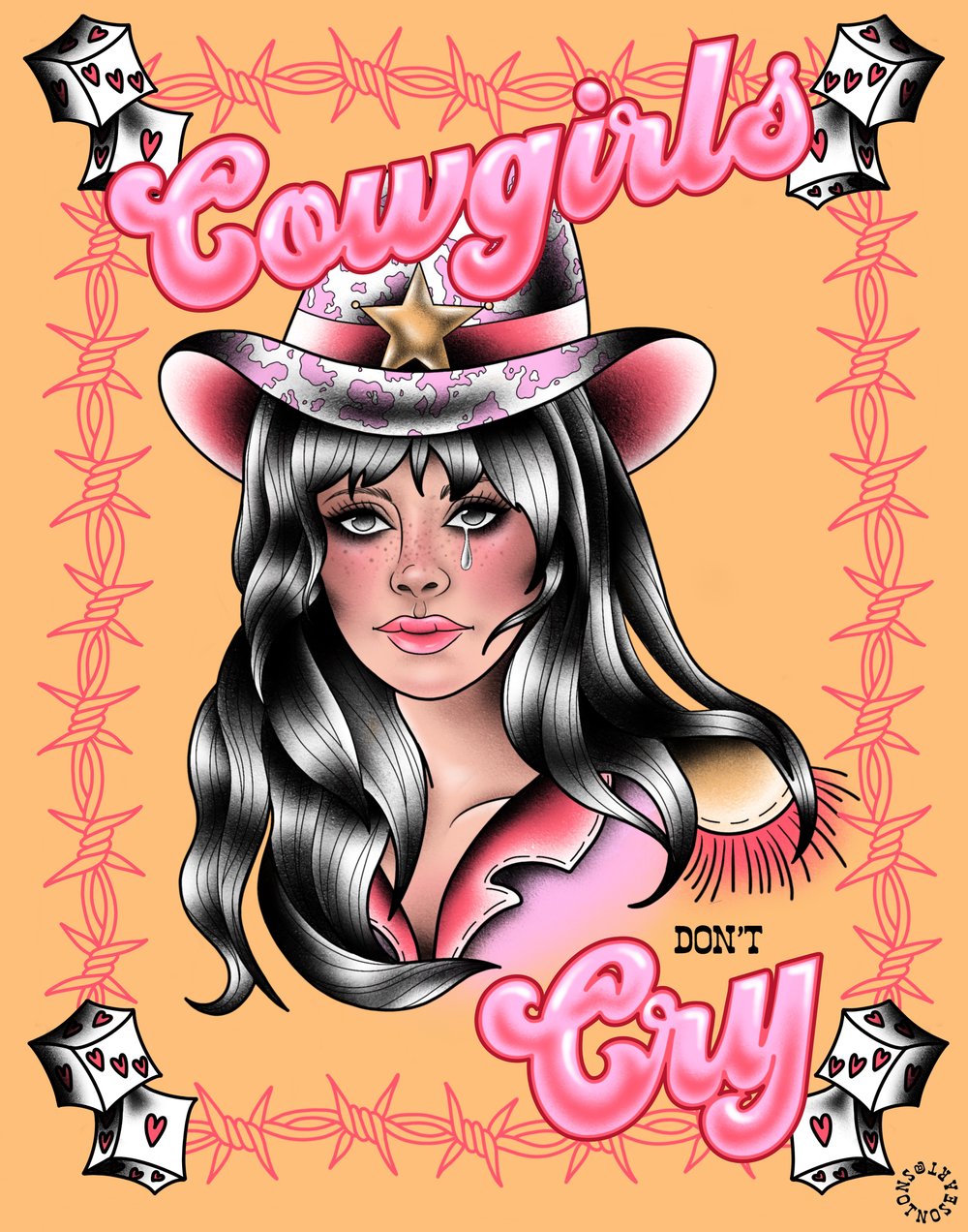 Image of Cowgirl Print