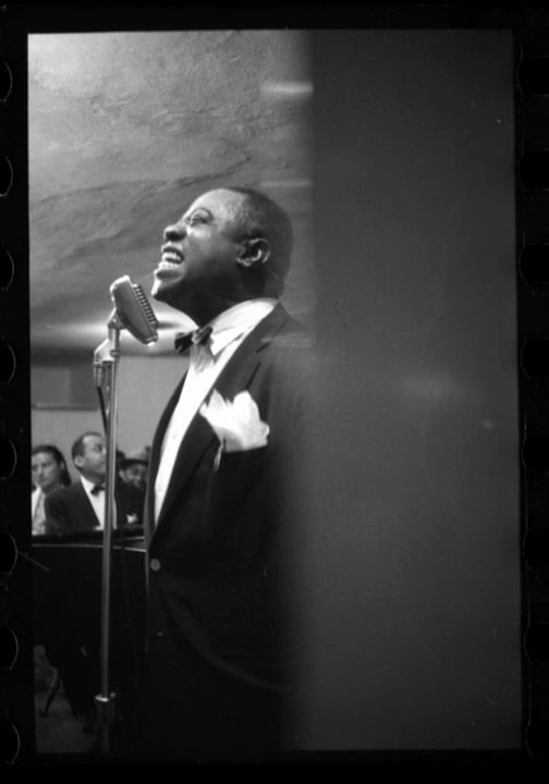 Image of Louis Armstrong Sings In A Night Club