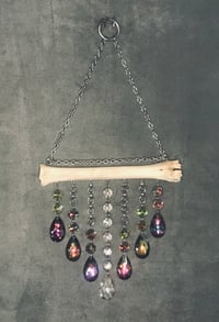 Image 2 of Deer Femur Custom Suncatcher