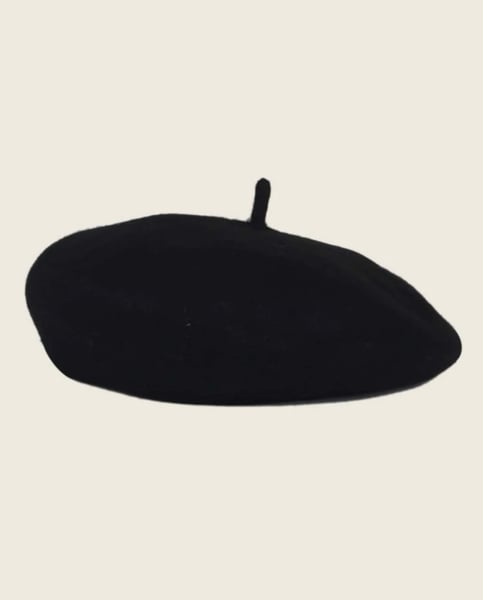 Image of Black Paris Beret