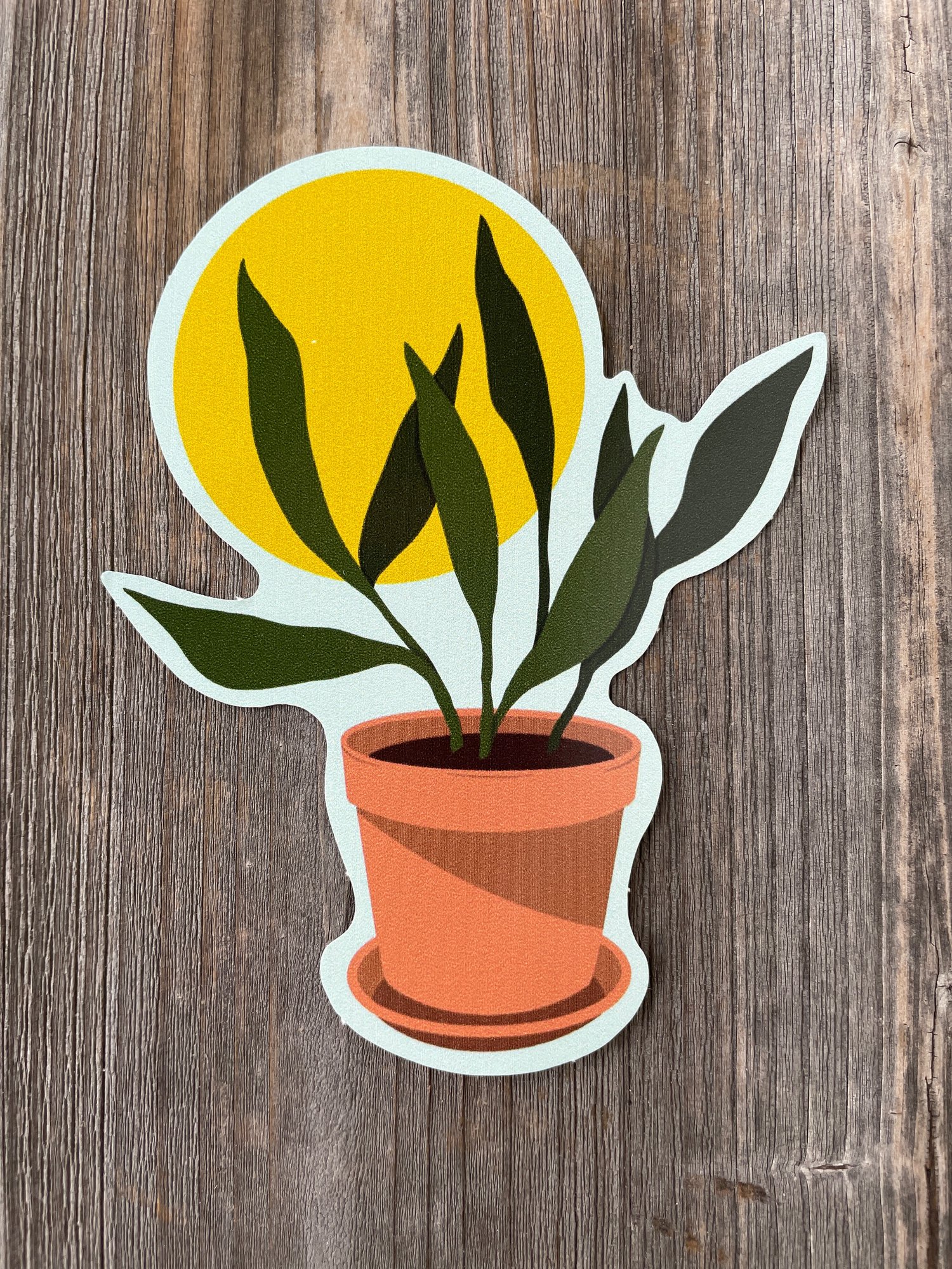 Cast Iron Plant Sticker