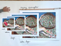 Image 3 of Skye and her Swatches Print 