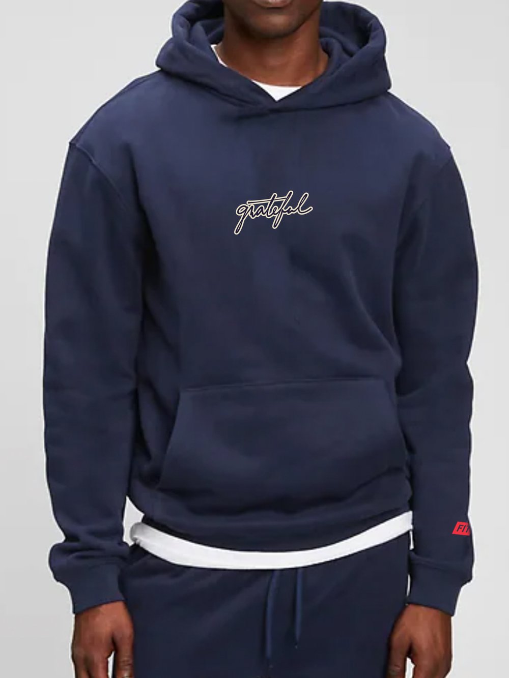 Image of Grateful Cozy Hoodie // Navy