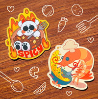 Image 1 of Comfy Food Stickers