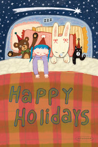 Image 1 of Happy Holidays <3 (postcard)