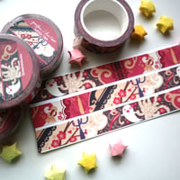 Image 2 of Yanfei + Hu Tao Washi Tape