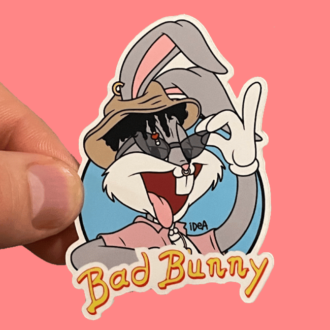 Beach Bunny Sticker