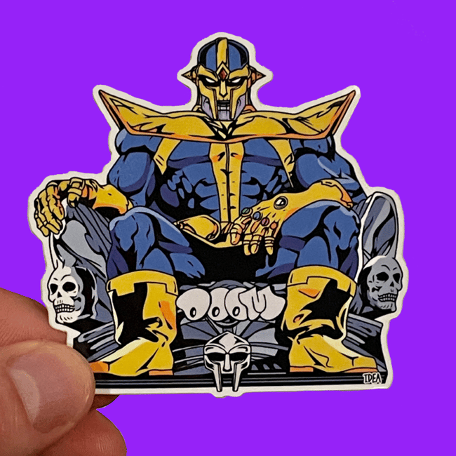 Mad Titan Sticker