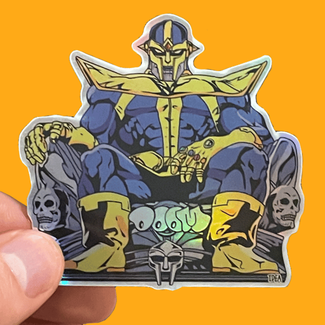 Mad Titan Holo Sticker