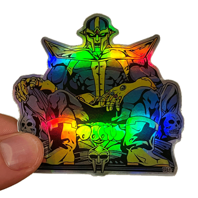 Mad Titan Holo Sticker