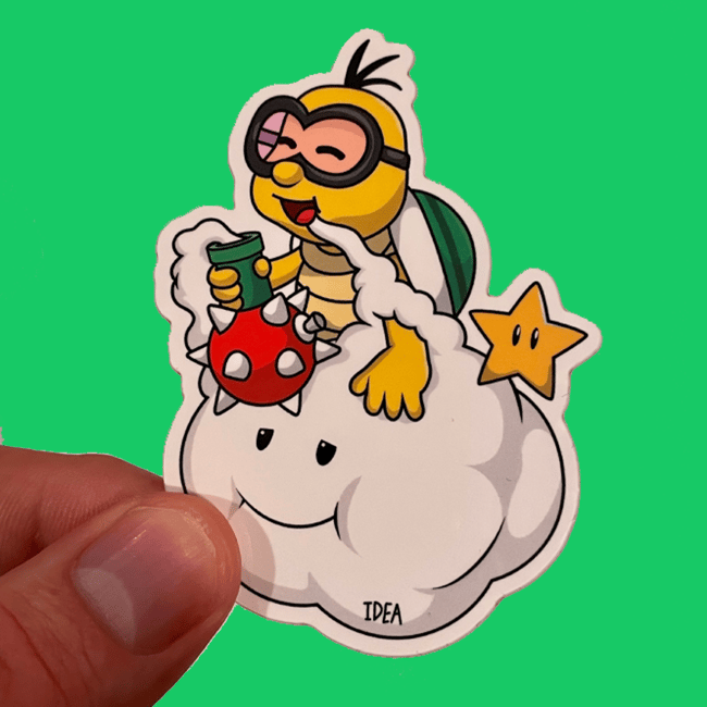 Above the Clouds Sticker