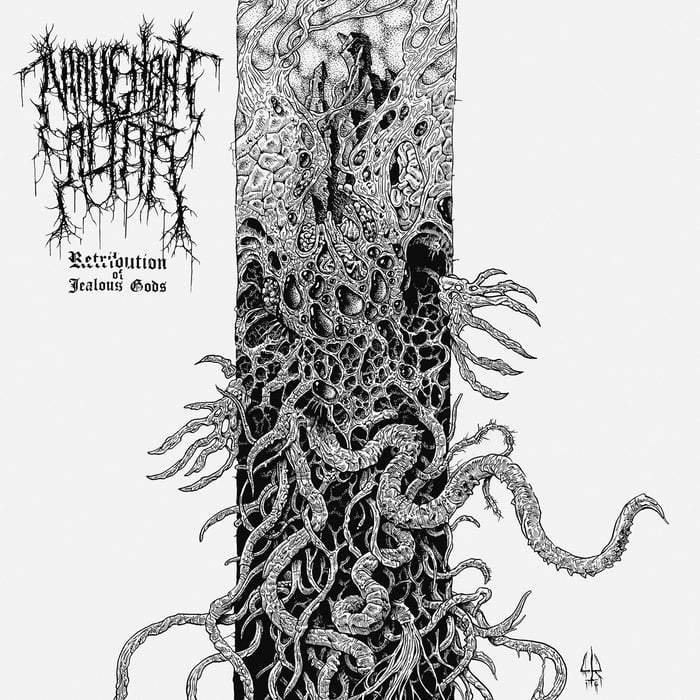 MALIGNANT ALTAR Retribution Of Jealous Gods LP IRON LUNG RECORDS