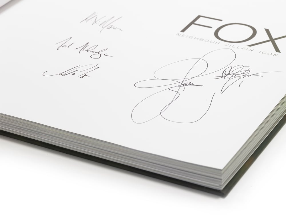 Image of Fox: Neighbour Villain Icon - Limited Edition box, book and print.