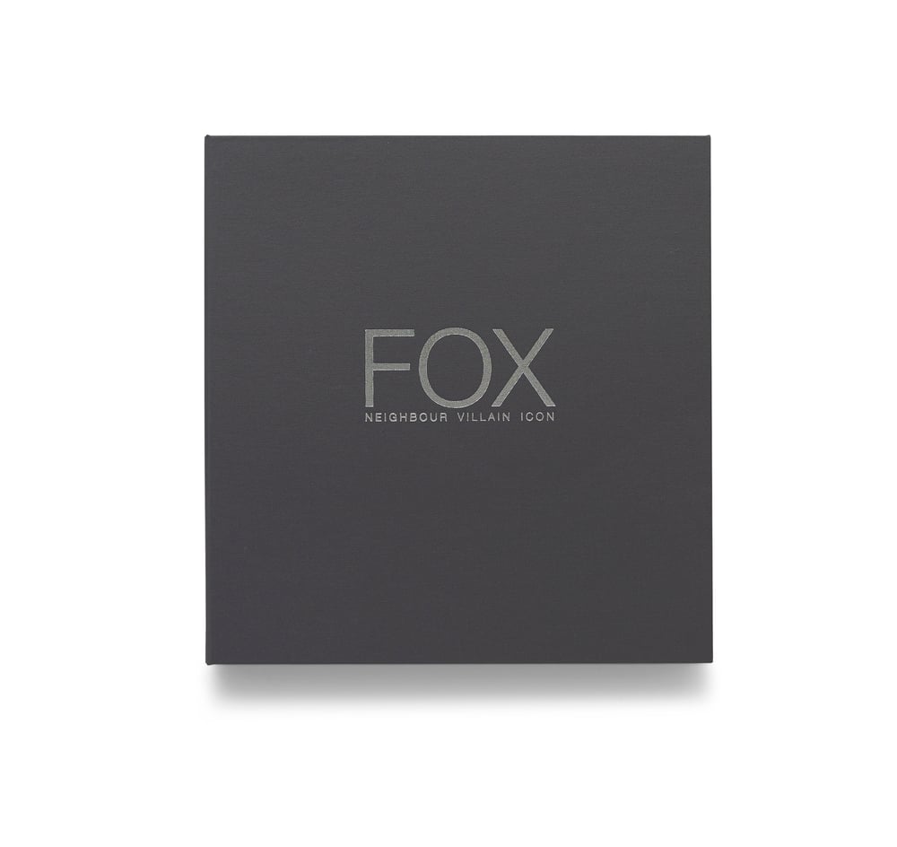 Image of Fox: Neighbour Villain Icon - Limited Edition box, book and print.