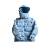 DETACHABLE HOODED PUFFER JACKET (BABY BLUE)