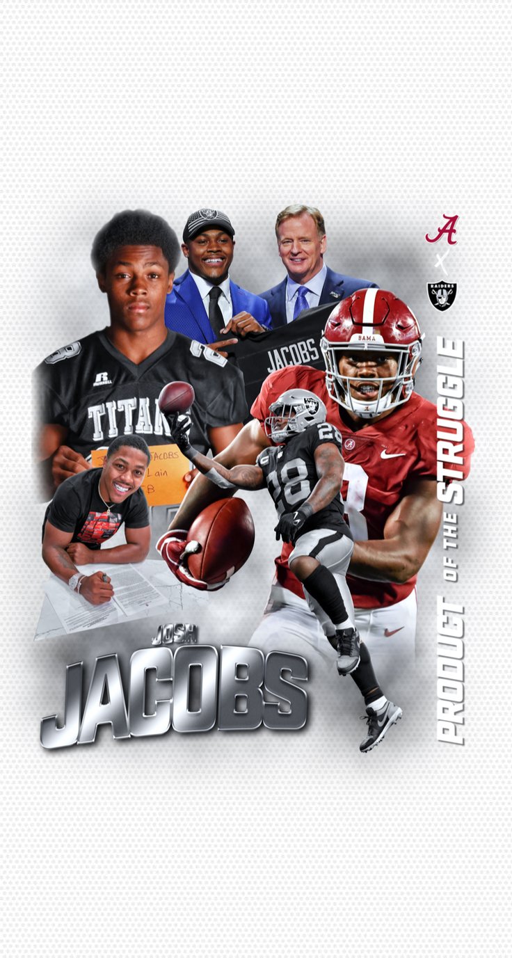 Josh Jacobs “Product of the struggle”