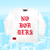 No Borders Long Sleeve T-Shirt - Design 1