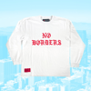 No Borders Long Sleeve T-Shirt - Design 2