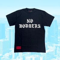 Image 1 of No Borders Short Sleeve T-Shirt - Design 2