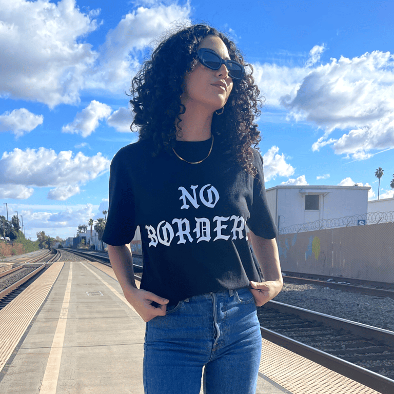 No Borders Short Sleeve T-Shirt - Design 2