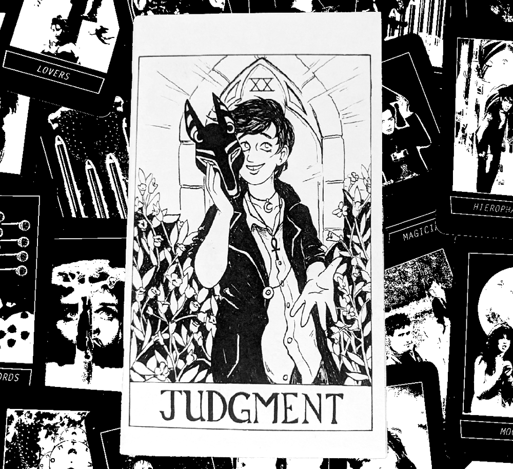 Drawing Room Tarot: Judgment